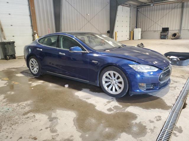 5YJSA1E28GF125362 - 2016 TESLA MODEL S BLUE photo 4
