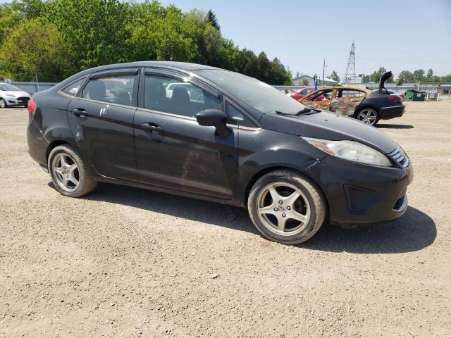 3FADP4BJ8DM102536 - 2013 FORD FIESTA SE BLACK photo 4