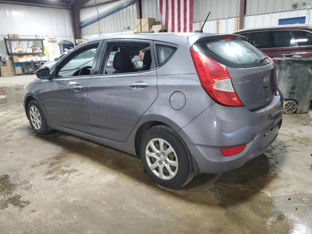 KMHCT5AE9DU121891 - 2013 HYUNDAI ACCENT GLS GRAY photo 2