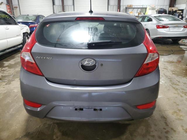 KMHCT5AE9DU121891 - 2013 HYUNDAI ACCENT GLS GRAY photo 6