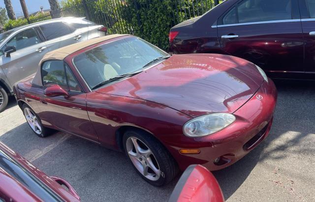 JM1NB353530305938 - 2003 MAZDA MX-5 MIATA BASE BURGUNDY photo 1