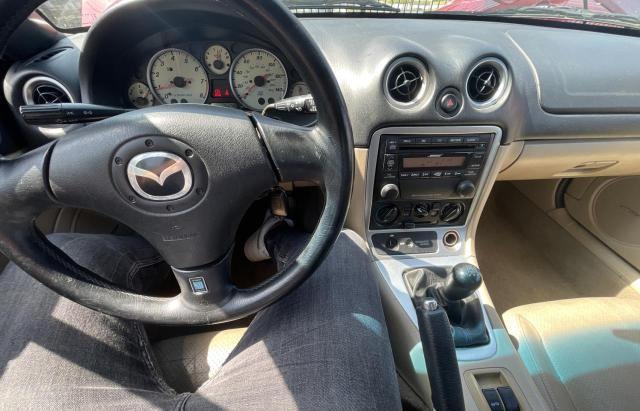 JM1NB353530305938 - 2003 MAZDA MX-5 MIATA BASE BURGUNDY photo 9