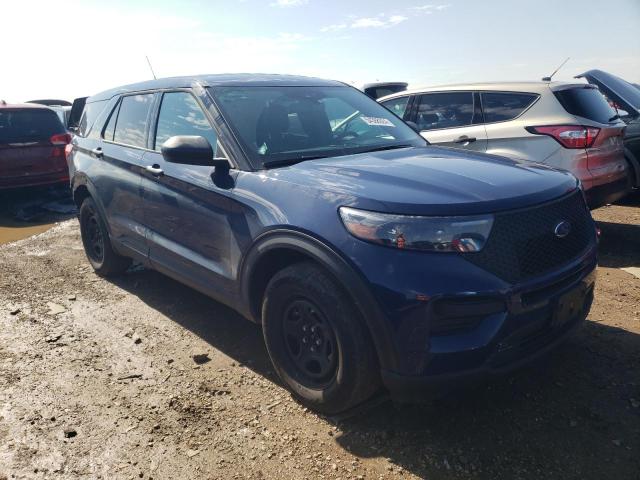 1FM5K8AB6PGB86056 - 2023 FORD EXPLORER POLICE INTERCEPTOR 蓝色 照片 4