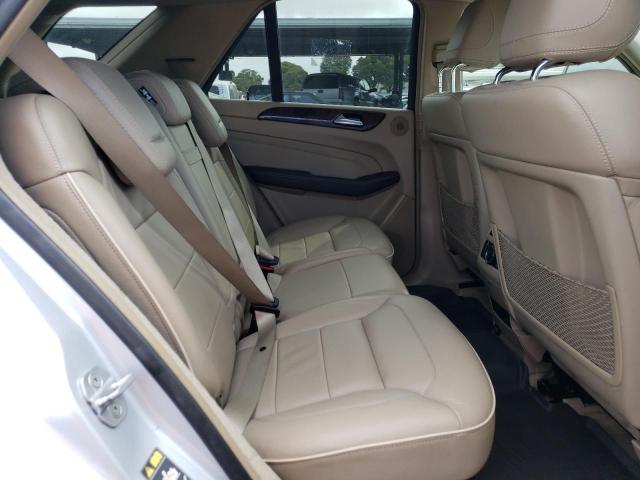 4JGDA5HB5DA172571 - 2013 MERCEDES-BENZ ML 350 4MATIC SILVER photo 10