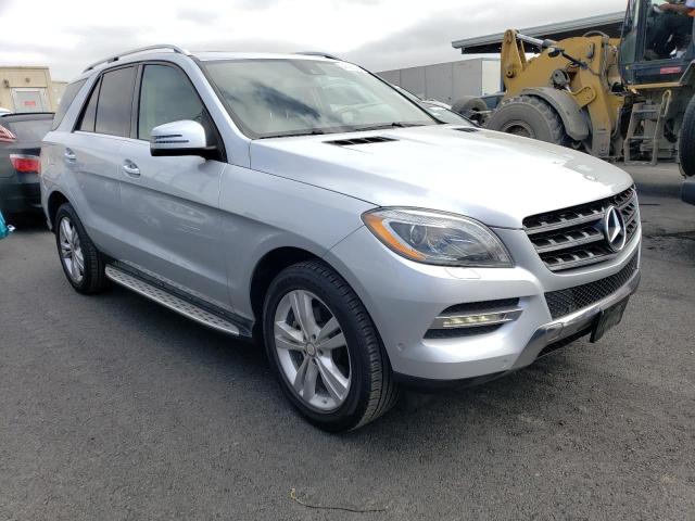 4JGDA5HB5DA172571 - 2013 MERCEDES-BENZ ML 350 4MATIC SILVER photo 4