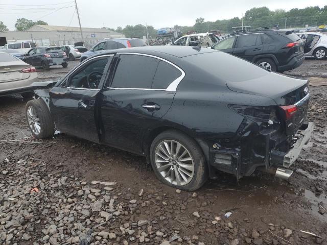 JN1EV7AR7KM554860 - 2019 INFINITI Q50 LUXE 黑色 照片 2