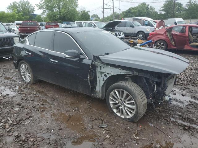 JN1EV7AR7KM554860 - 2019 INFINITI Q50 LUXE 黑色 照片 4