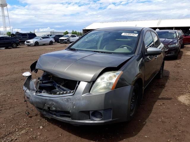 3N1AB61E07L613750 - 2007 NISSAN SENTRA 2.0 GRAY photo 2