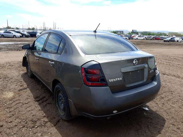 3N1AB61E07L613750 - 2007 NISSAN SENTRA 2.0 GRAY photo 3