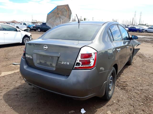 3N1AB61E07L613750 - 2007 NISSAN SENTRA 2.0 GRAY photo 4