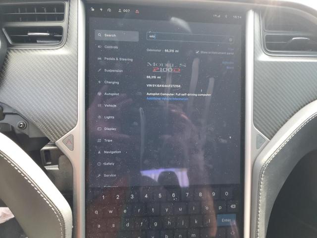 5YJSA1E44JF272156 - 2018 TESLA MODEL S 黑色 照片 9