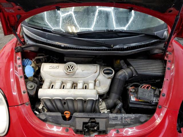 3VWRW31C86M417434 - 2006 VOLKSWAGEN NEW BEETLE 2.5L OPTION PACKAGE 1 RED photo 11