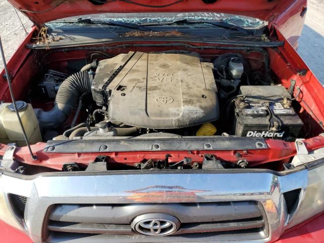 3TMJU62N88M066552 - 2008 TOYOTA TACOMA DOUBLE CAB PRERUNNER RED photo 11