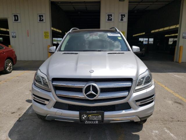 4JGDF7CEXEA351124 - 2014 MERCEDES-BENZ GL 450 4MATIC SILVER photo 5