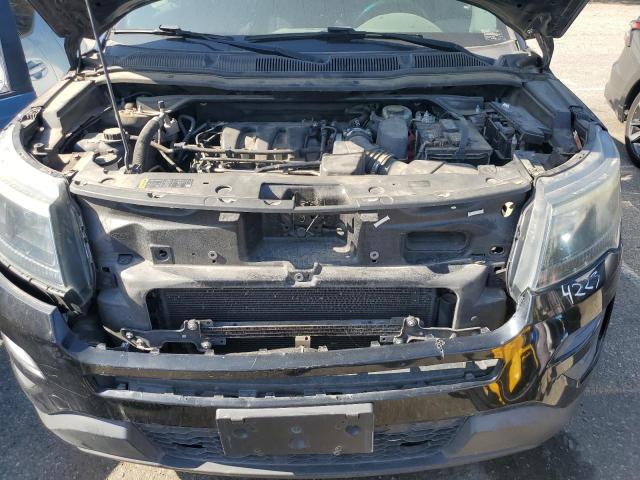 1FM5K8AR6HGA24300 - 2017 FORD EXPLORER POLICE INTERCEPTOR 黑色 照片 12