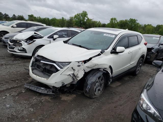 5J6RW2H58JL026602 - 2018 HONDA CR-V EX WHITE photo 1