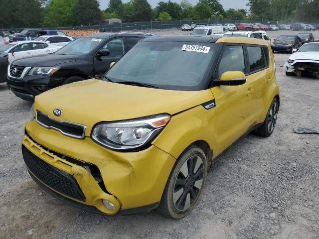 KNDJX3A55F7114894 - 2015 KIA SOUL ! YELLOW photo 1