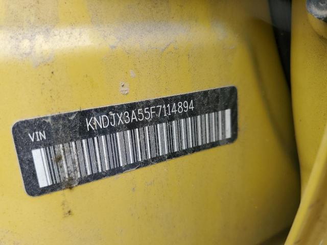 KNDJX3A55F7114894 - 2015 KIA SOUL ! YELLOW photo 12