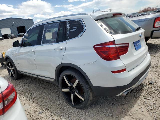 5UXWX7C5XF0K32859 - 2015 BMW X3 XDRIVE35I WHITE photo 2