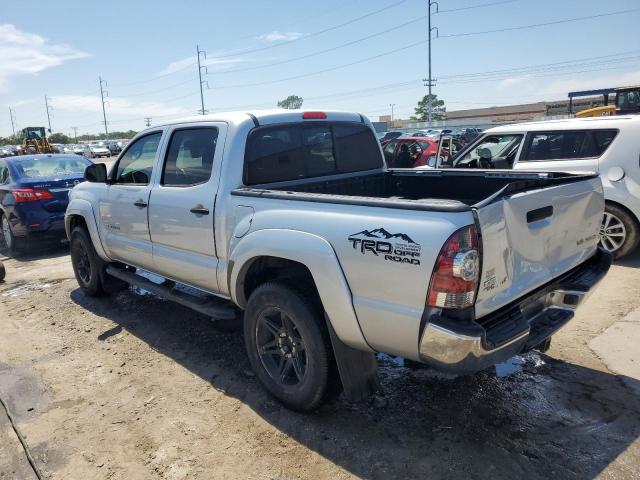 5TFJU4GN5DX046261 - 2013 TOYOTA TACOMA DOUBLE CAB PRERUNNER SILVER photo 2