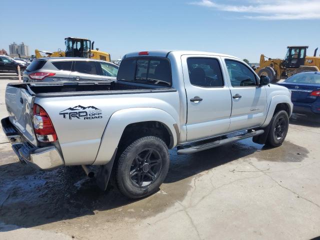 5TFJU4GN5DX046261 - 2013 TOYOTA TACOMA DOUBLE CAB PRERUNNER SILVER photo 3
