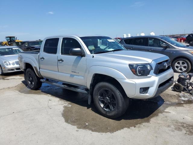 5TFJU4GN5DX046261 - 2013 TOYOTA TACOMA DOUBLE CAB PRERUNNER SILVER photo 4