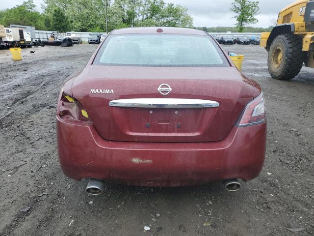 1N4AA5AP9CC818264 - 2012 NISSAN MAXIMA S RED photo 6