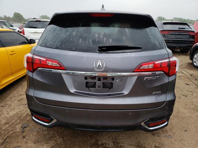 5J8TB4H70HL018610 - 2017 ACURA RDX ADVANCE GRAY photo 6