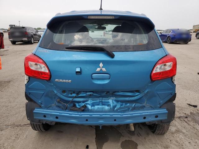 ML32A3HJ0LH007592 - 2020 MITSUBISHI MIRAGE ES BLUE photo 6