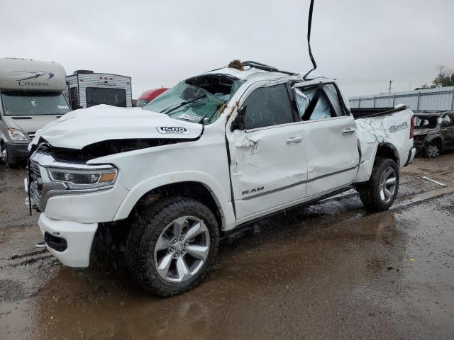 1C6SRFHT1LN213957 - 2020 RAM 1500 LIMITED WHITE photo 1