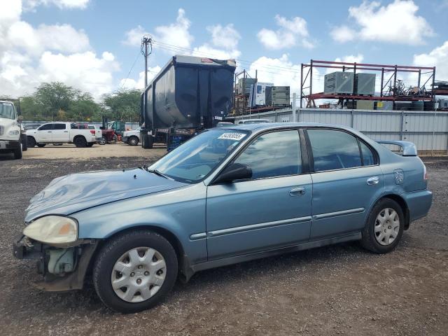 2HGEJ661XYH589010 - 2000 HONDA CIVIC BASE BLUE photo 1