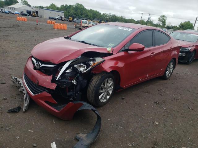 KMHDH4AE2FU251031 - 2015 HYUNDAI ELANTRA SE RED photo 1