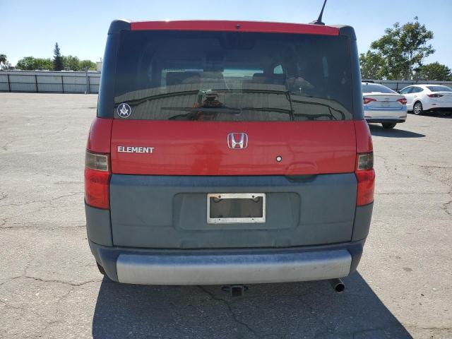 5J6YH18675L006419 - 2005 HONDA ELEMENT EX RED photo 6