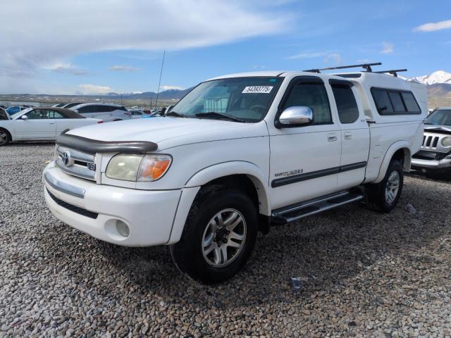 5TBBT44145S462195 - 2005 TOYOTA TUNDRA ACCESS CAB SR5 WHITE photo 1