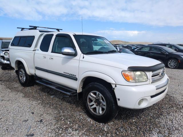 5TBBT44145S462195 - 2005 TOYOTA TUNDRA ACCESS CAB SR5 WHITE photo 4