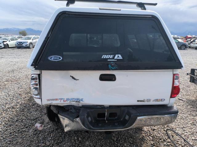 5TBBT44145S462195 - 2005 TOYOTA TUNDRA ACCESS CAB SR5 WHITE photo 6