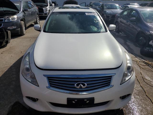 JN1CV6AR5DM769920 - 2013 INFINITI G37 WHITE photo 5