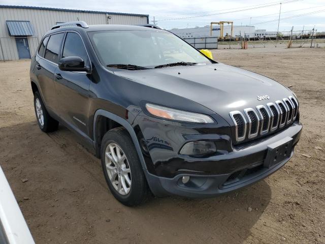 1C4PJMCS9EW249921 - 2014 JEEP CHEROKEE LATITUDE BLACK photo 4