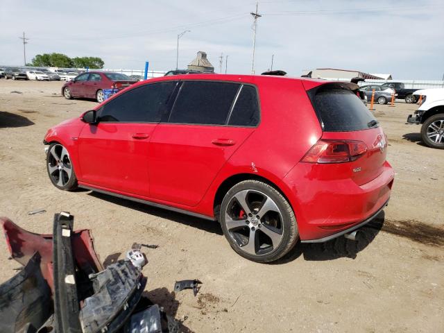3VW4T7AUXHM001004 - 2017 VOLKSWAGEN GTI S RED photo 2