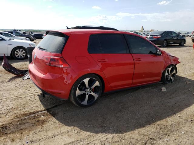 3VW4T7AUXHM001004 - 2017 VOLKSWAGEN GTI S RED photo 3
