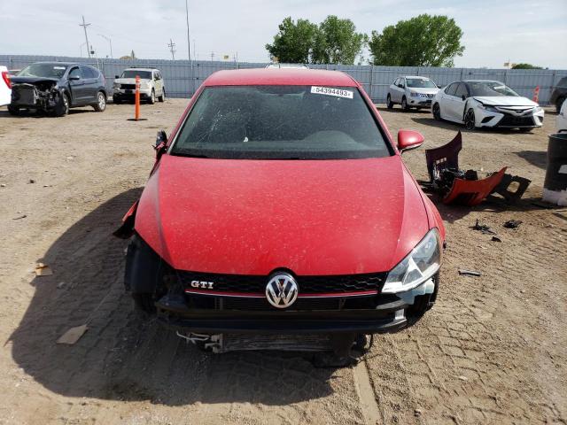 3VW4T7AUXHM001004 - 2017 VOLKSWAGEN GTI S RED photo 5
