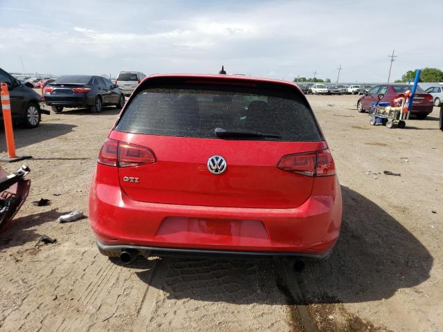 3VW4T7AUXHM001004 - 2017 VOLKSWAGEN GTI S RED photo 6