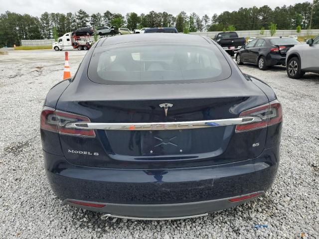 5YJSA1DN2DFP13314 - 2013 TESLA MODEL S ლურჯი ფოტო 6