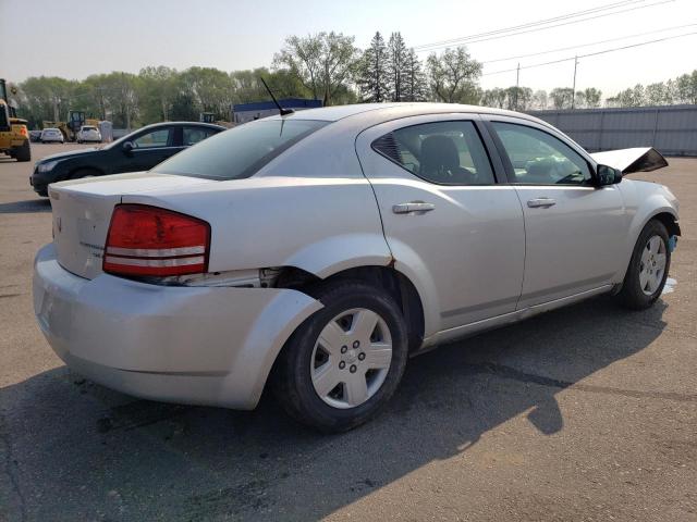 1B3CC4FB4AN105800 - 2010 DODGE AVENGER SXT SILVER photo 3