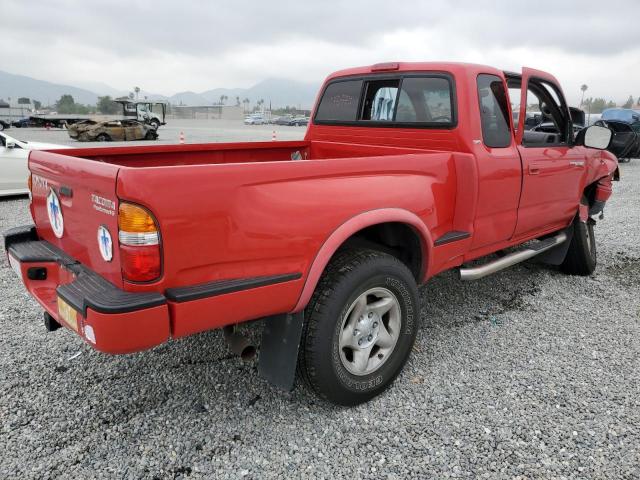 5TESN92N51Z794521 - 2001 TOYOTA TACOMA XTRACAB PRERUNNER წითელი ფოტო 3