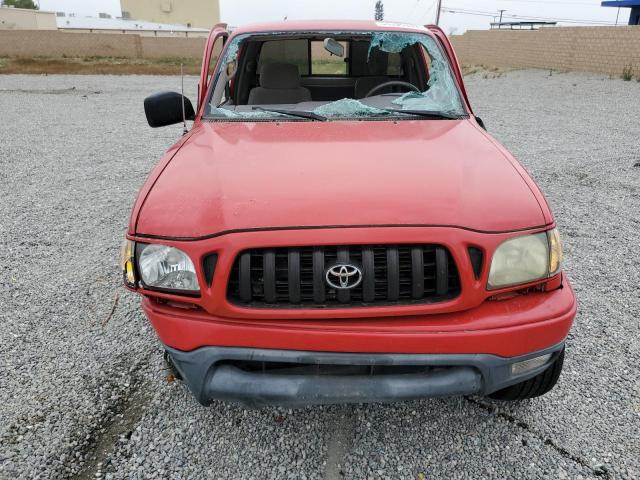 5TESN92N51Z794521 - 2001 TOYOTA TACOMA XTRACAB PRERUNNER RED photo 5