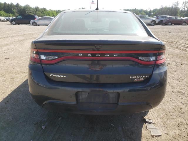 1C3CDFCB9ED830076 - 2014 DODGE DART LIMITED GRAY photo 6