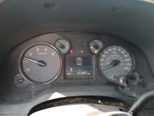 5TFRM5F16EX082307 - 2014 TOYOTA TUNDRA DOUBLE CAB SR/SR5 BLACK photo 9