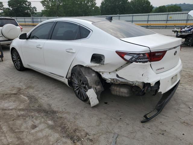 KNALC4J10H5093438 - 2017 KIA CADENZA PREMIUM WHITE photo 2