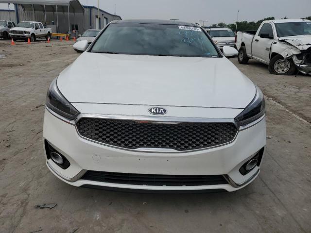 KNALC4J10H5093438 - 2017 KIA CADENZA PREMIUM WHITE photo 5